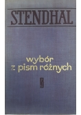 Wybór z pism różnych